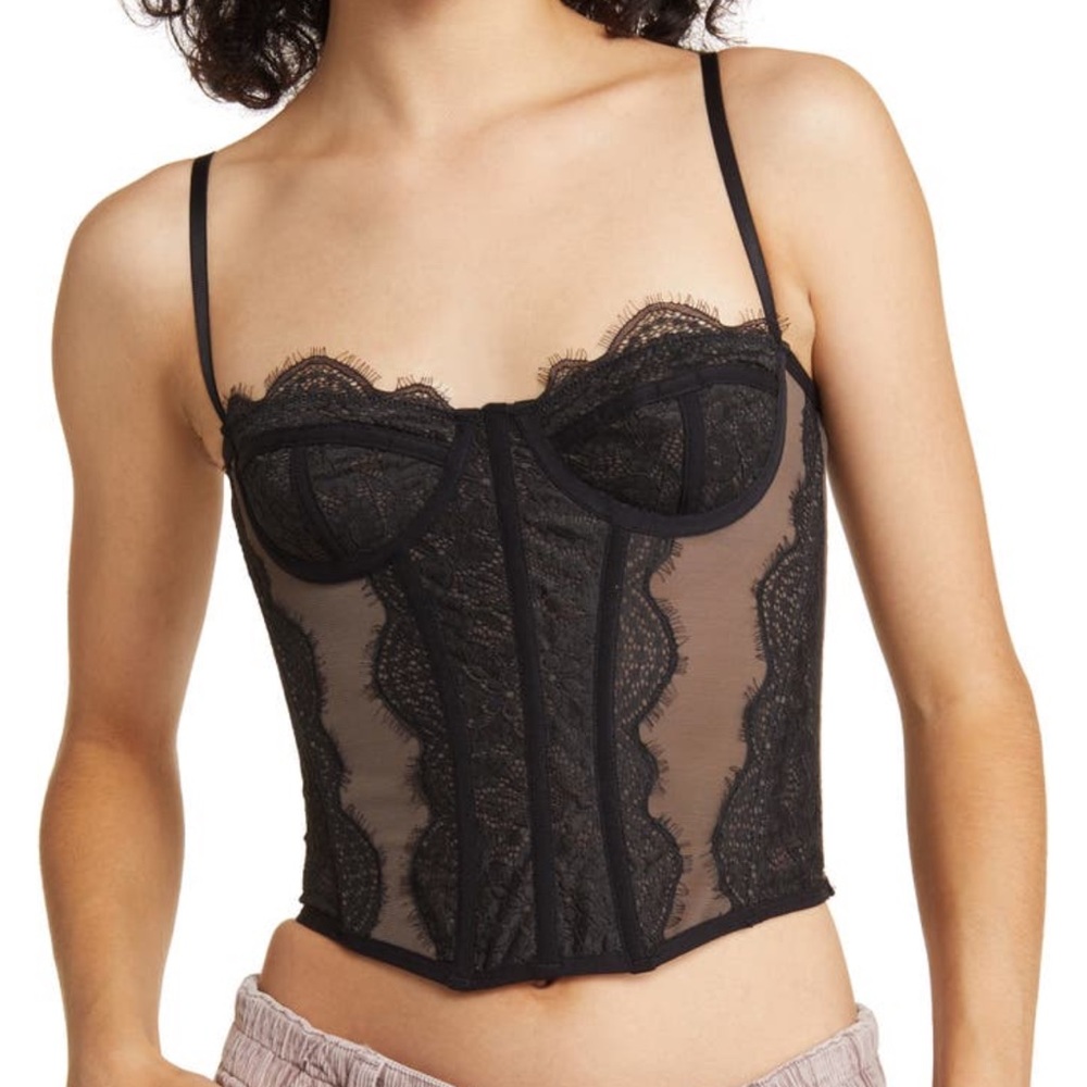 BDG Urban Outfitters Black Corset